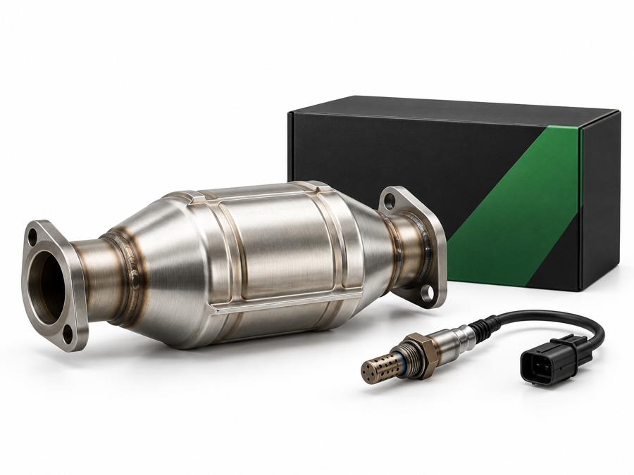Catalizador, sensor automotriz y empaque de producto